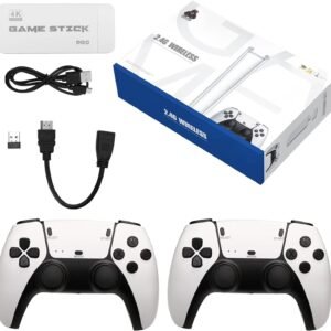 4K Gamestick Controller Gamepad, Gaming Console, 4K HDMI, 10000+Games