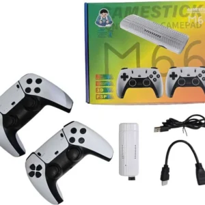 M66 Gamestick Controller Gamepad, Gaming Console, 4K HDMI, 10000+Games